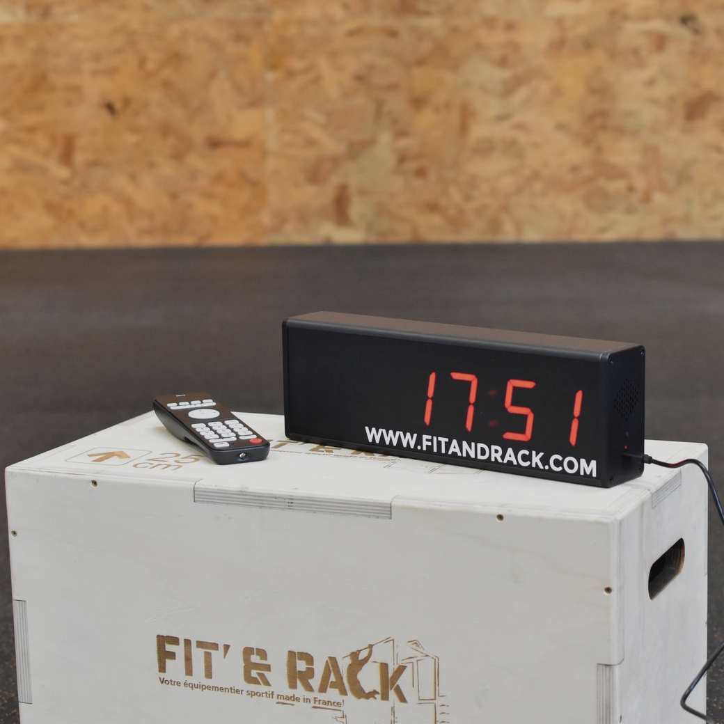 Timer & minuteur télécommandé de cross-training - Box Jump CrossFit Des Monts