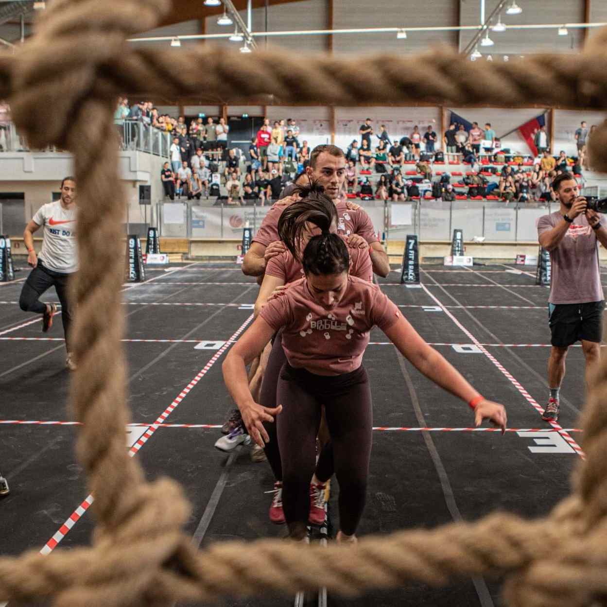 Filets de grimpe - Lyon Showdown by CrossFit Des Monts