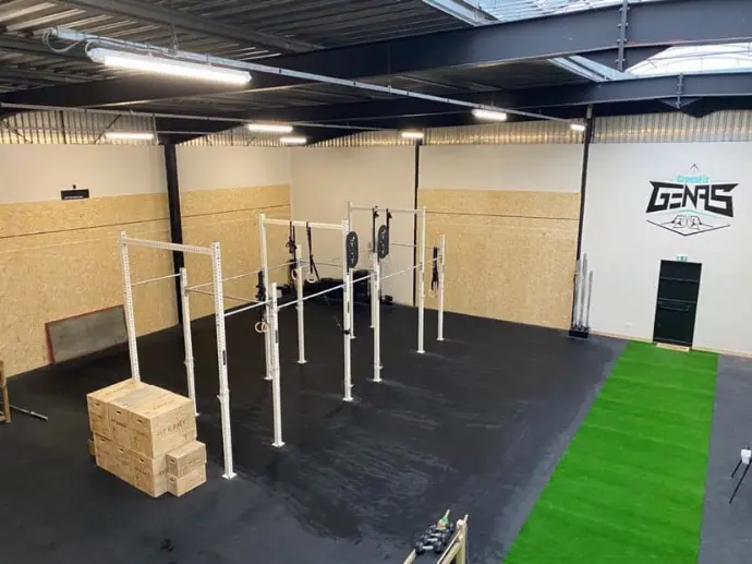 Zone intérieure CrossFit Genas CrossFit Genas box affiliée