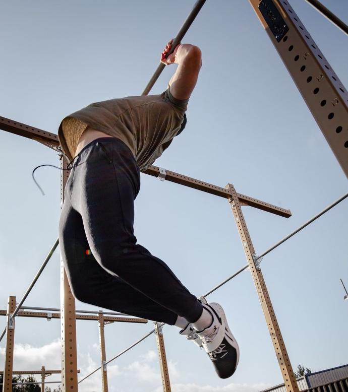 Rack coloris personnalisé - CrossFit Atalante