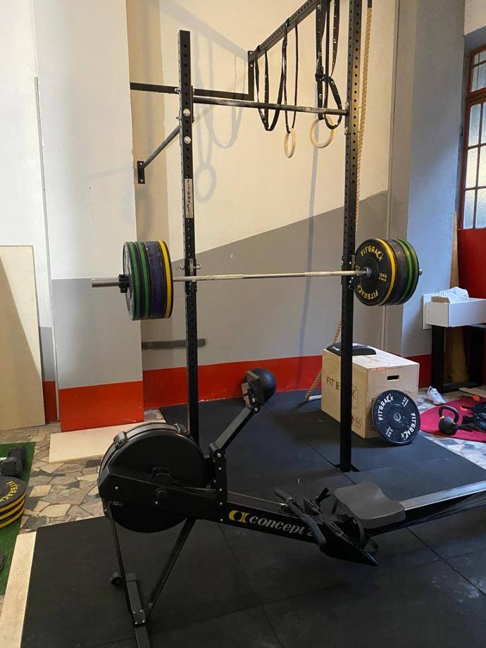 Home Gym Box jump et rameur