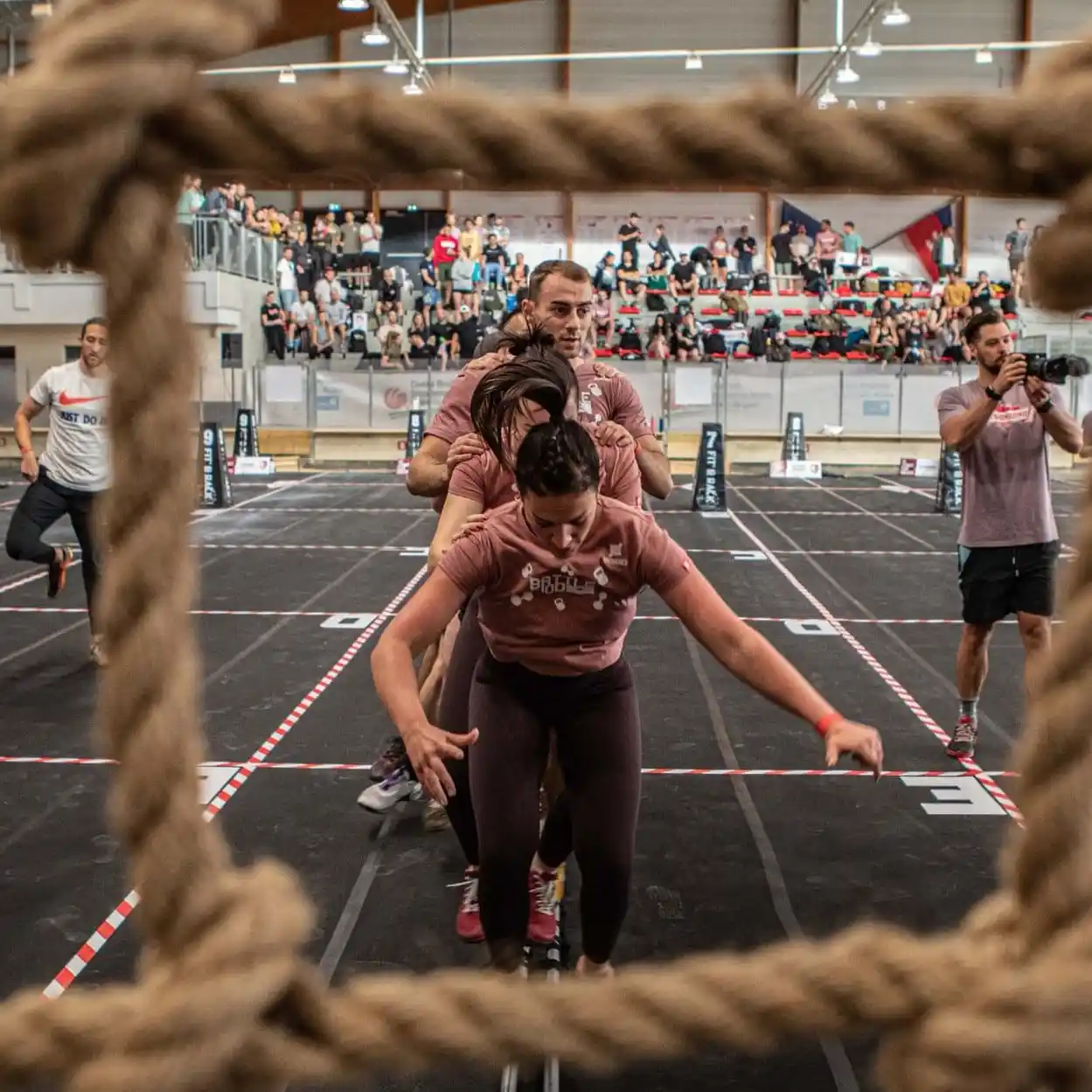 Filets de grimpe - Lyon Showdown by CrossFit Des Monts