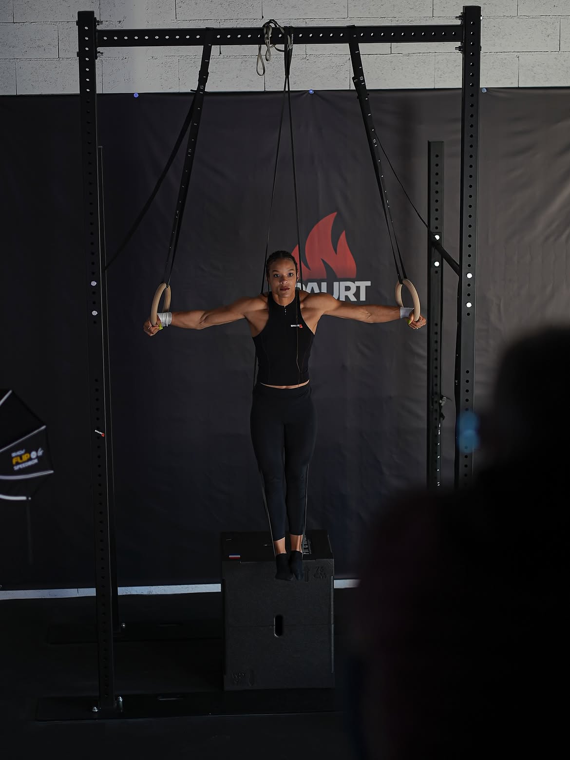 Dounia LHR Reccord féminin Croix de Fer Gymnastique Spaurt