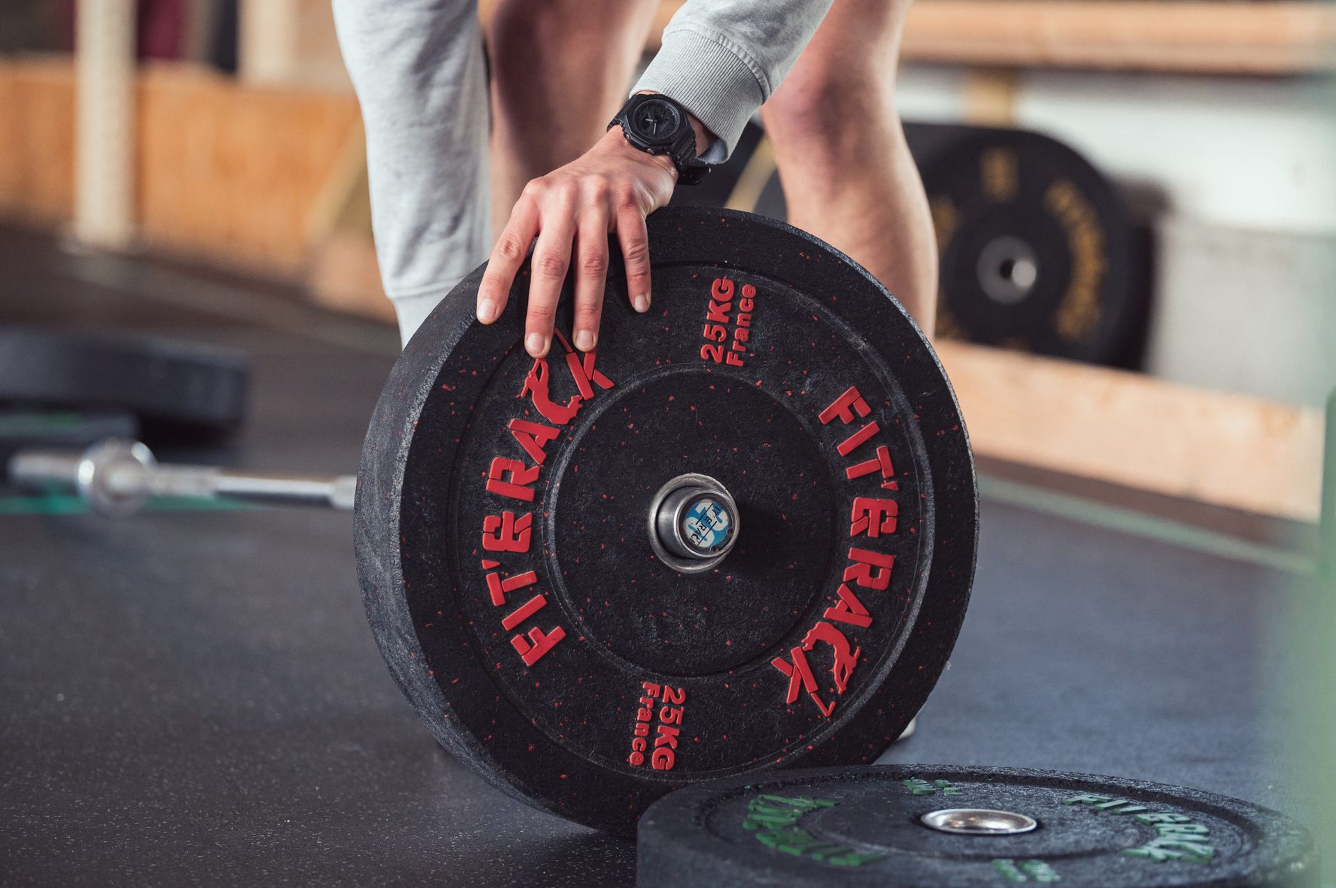 Poids Olympique WOD Chargement Barre pour wod