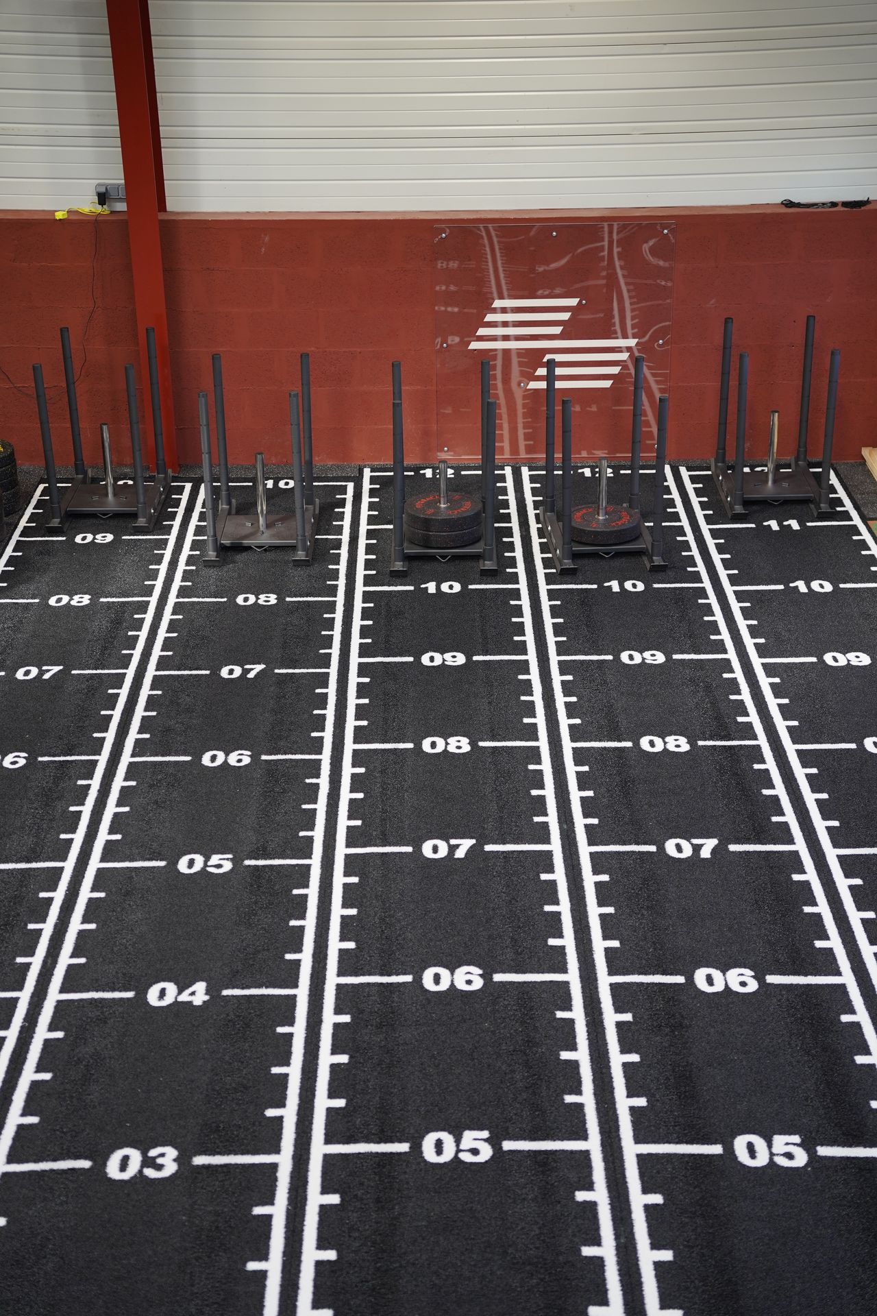 push pull sled sur piste