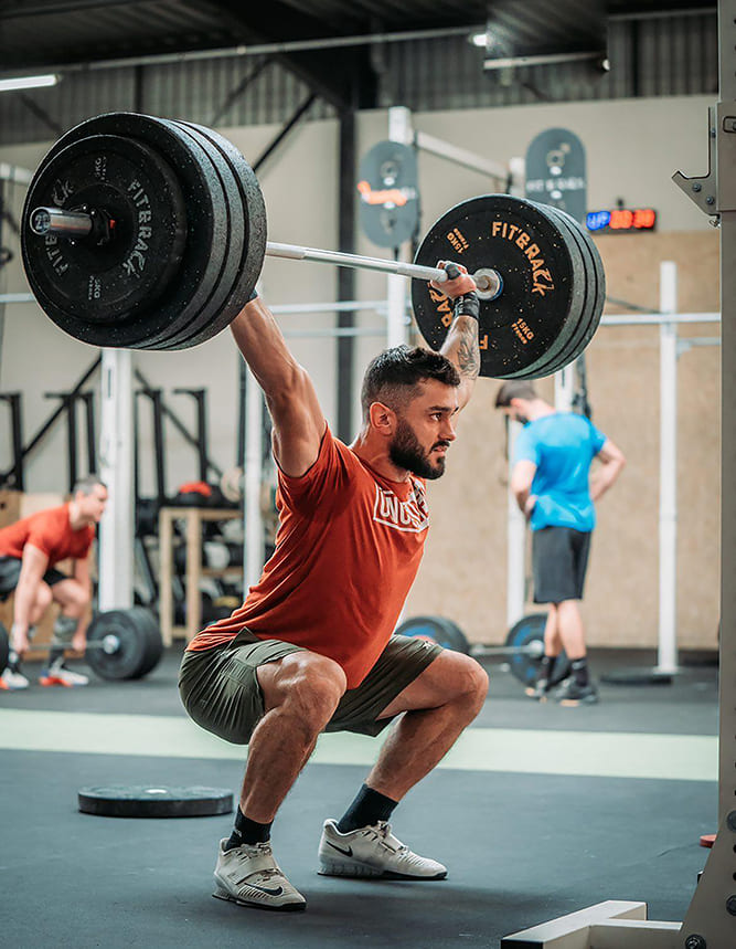 Poids Olympique - WOD - CrossFit Genas - Lucas Heuzé