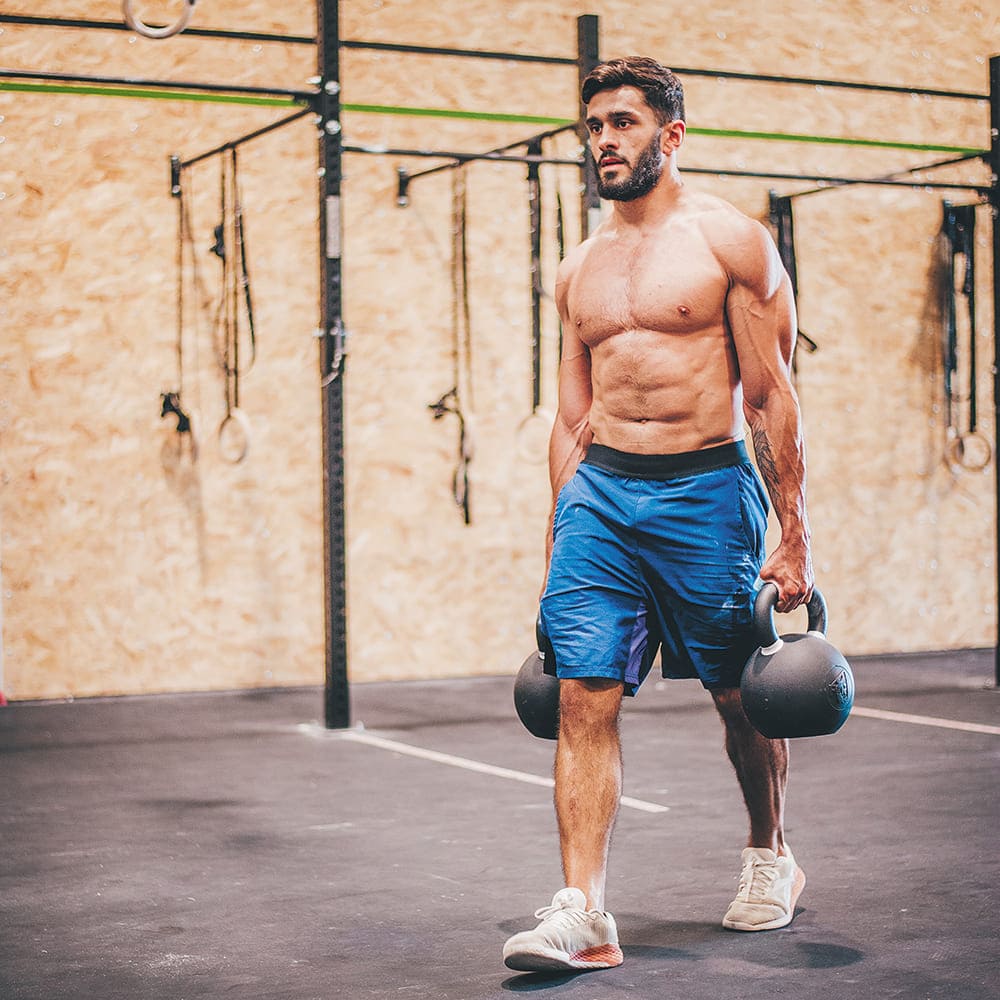 Lucas heuze CrossFit Genas - Kettlebell Entrainement - Par Géraldine Bramonte