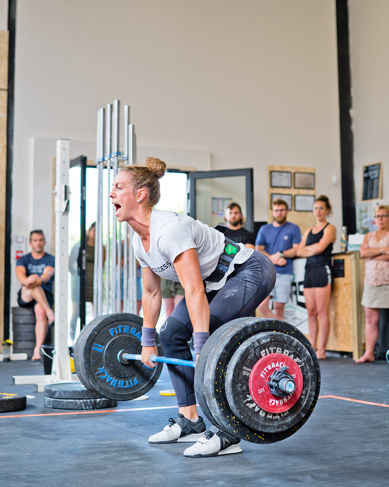 Barre Olympique 15KG - Signature - Carole Castellani - CrossFit Genas