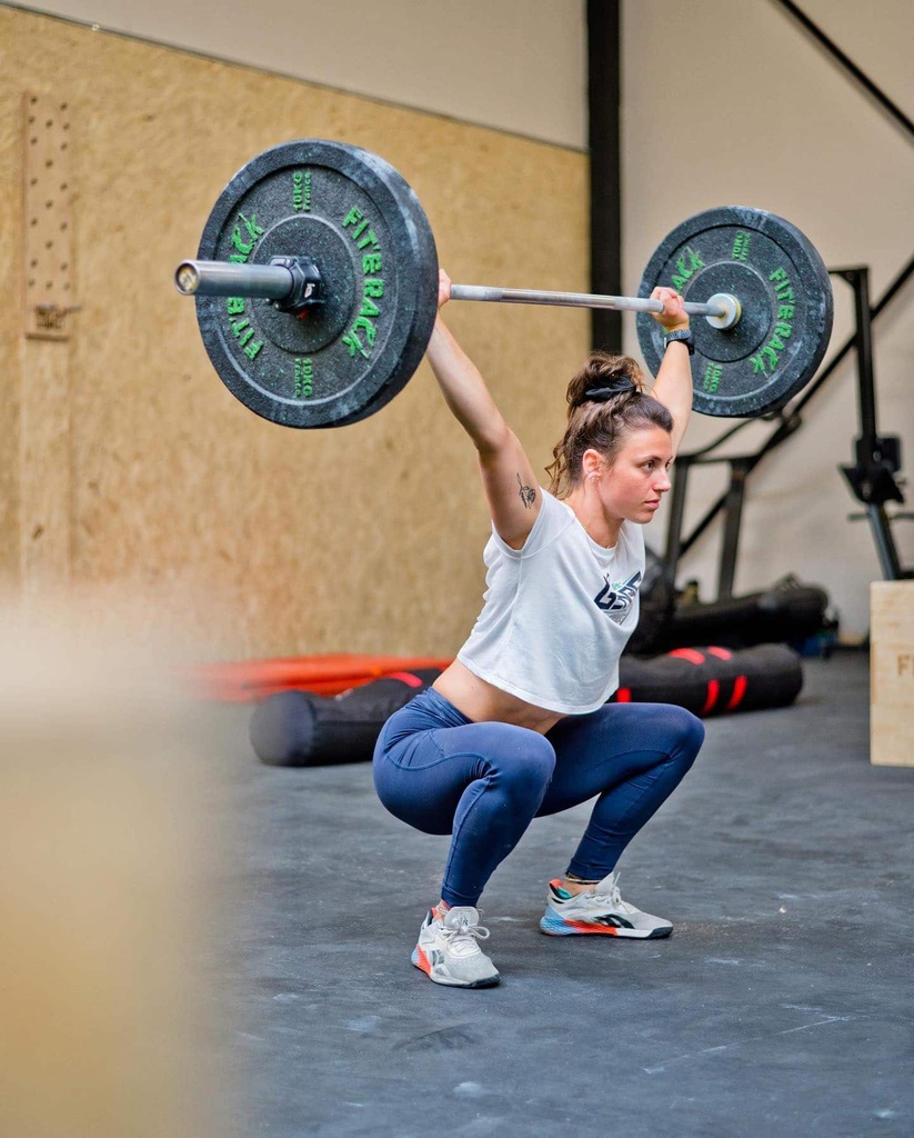 Barre Olympique Entrainement 15Kg - @juuulesverne par Géraldine Bramonte - CrossFit Genas