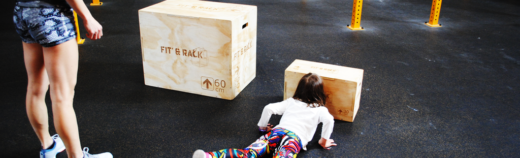 Box Jump Pliométrie Bois - Modèle Enfant