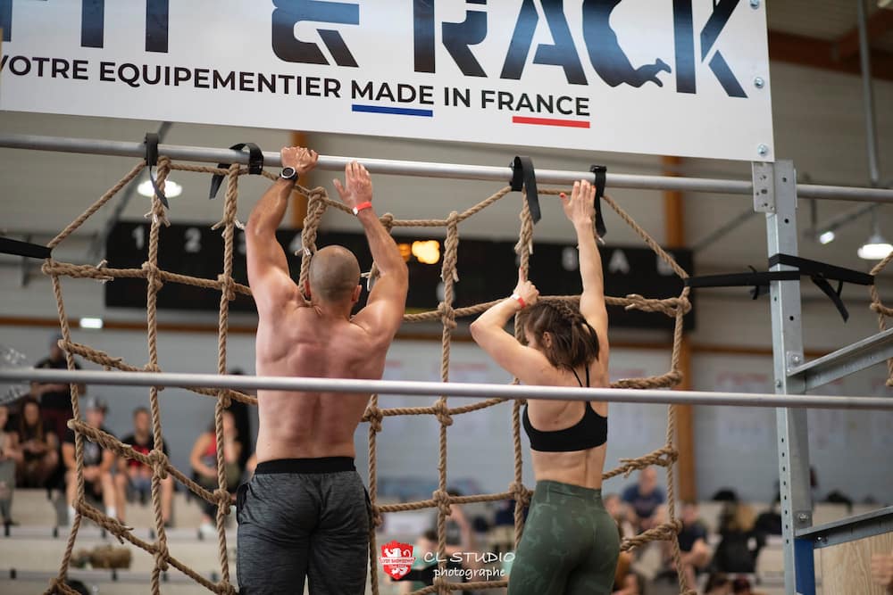 Filet de grimpe - Compétition Lyon Showdown - Par CrossFit Des Monts et FIT' &amp; RACK