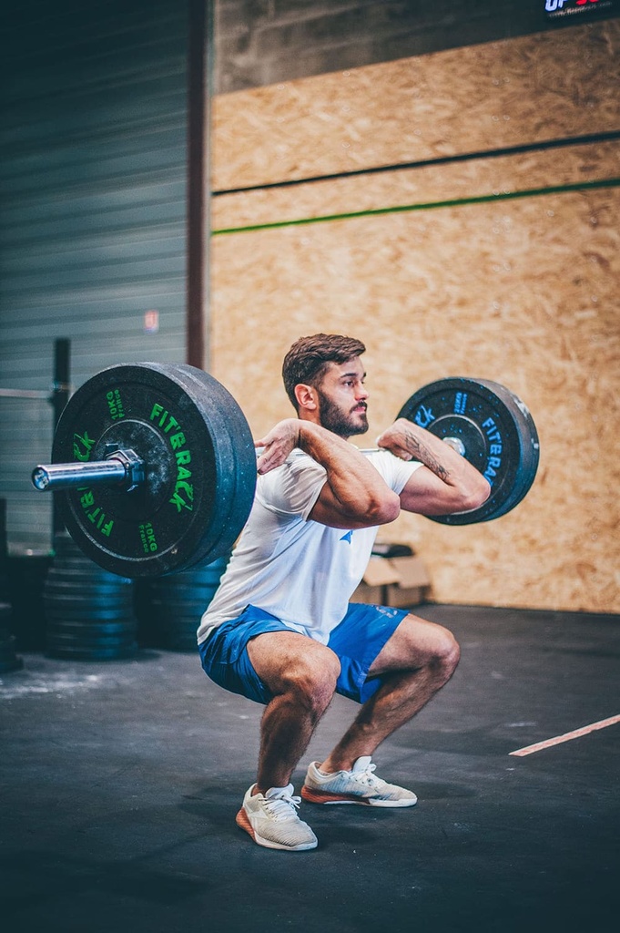 Barre Olympique - Homme - Lucas Heuzé - CrossFit Genas par Géraldine Bramonte