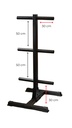 Rack de rangement Poids de musculation avec poignées