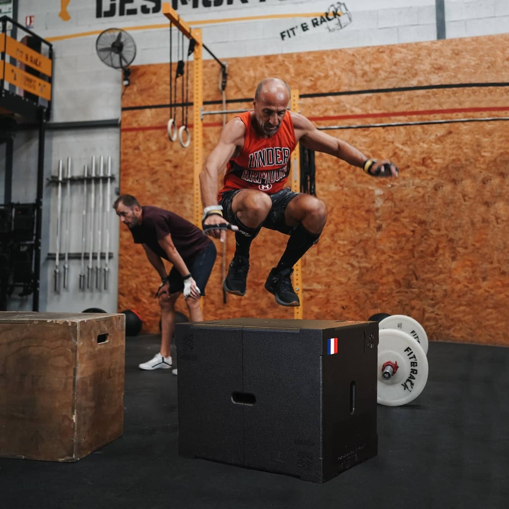 Box Jump Bulle d'air®- ©Claudia Mollard Photographe - CrossFit® Des Monts