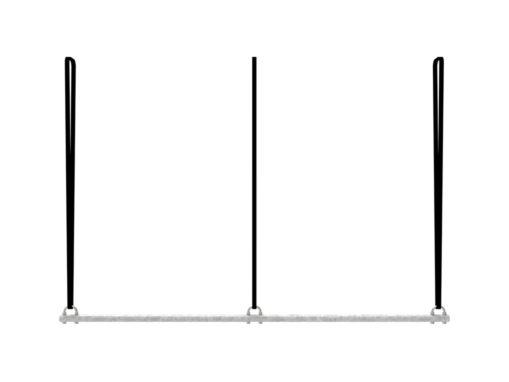 Barre Trapèze suspendue - 1m80