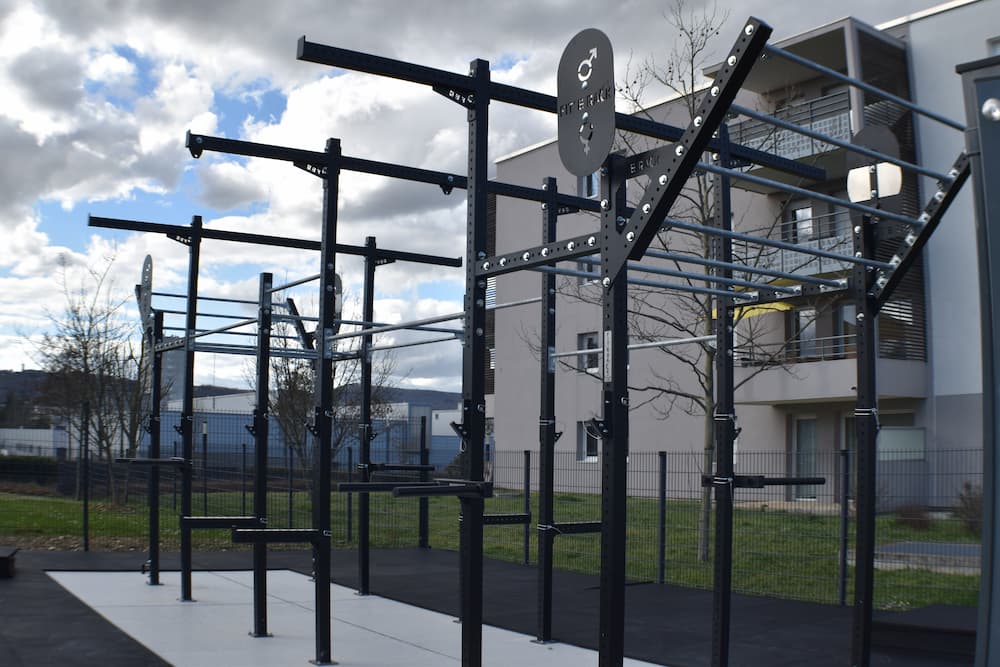 Street Workout - Sathonay rack extérieur