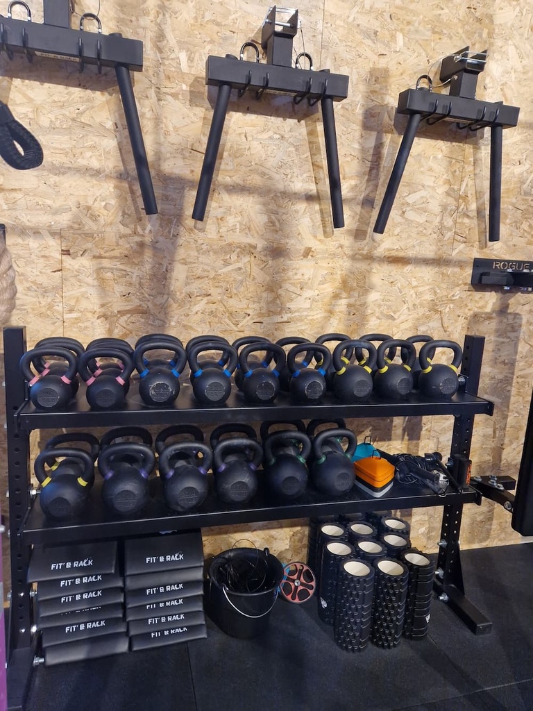 Rangement matériel salle de sport - CrossFit Renégat