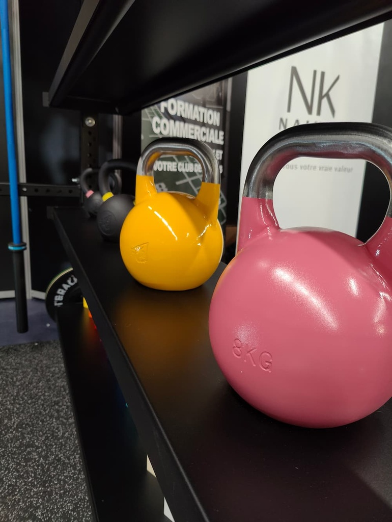 Stockage salle de sport - Gain de place rangement kettlebell