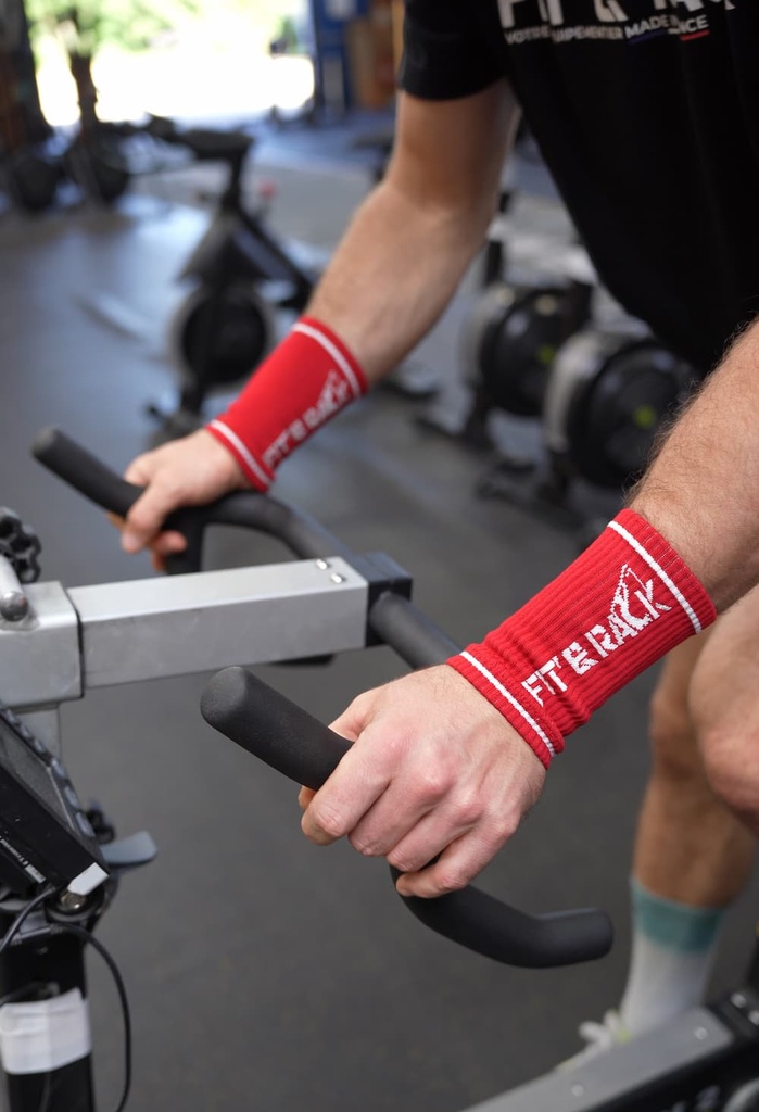 Utiliser des bandes de sudation pour poignet