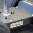 Chariot de puissance à résistance mécanique