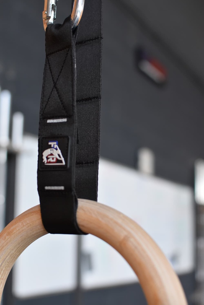 Anneaux de gym en bois, à domicile ou en salle de sport