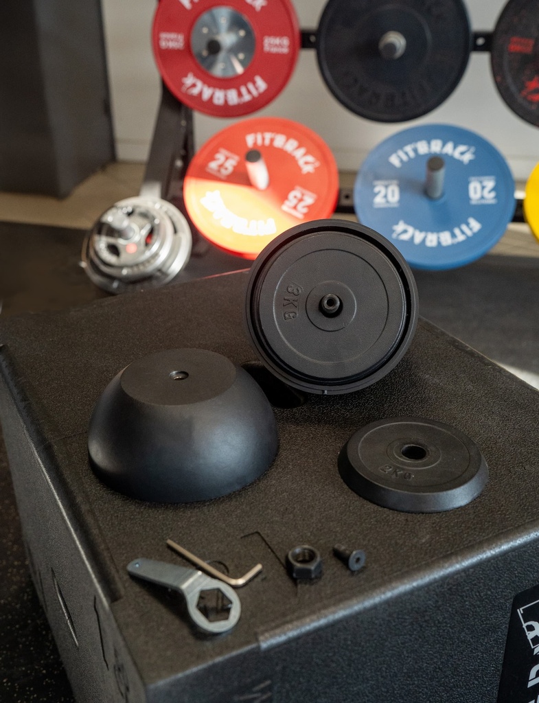 kettlebell modulable 12-32kg - Kettlebell ajustable