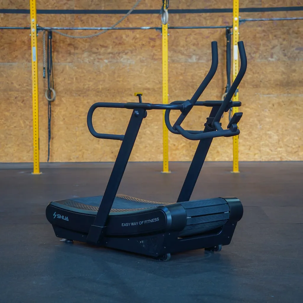 Tapis de course incurvé pour salle de sport à domicile et professionnelle