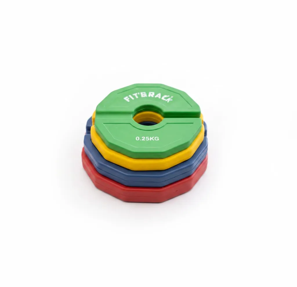 Plate petit écart de poids flexible en caoutchouc