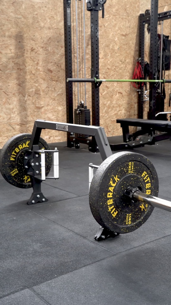 Barre pour deadlift et farmer walk