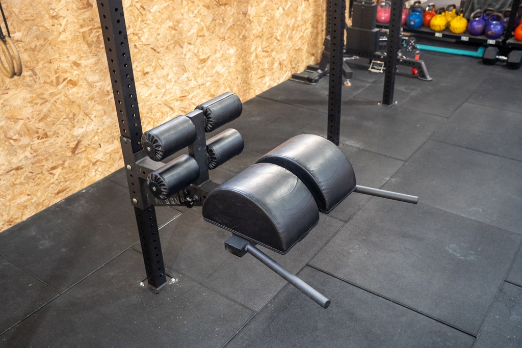 GHD sur rack - Travail abdominaux sur rack de musculation et cross-training