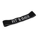 Fit' Ring - Forte résistance - Elastique en tissu noir - Fitness