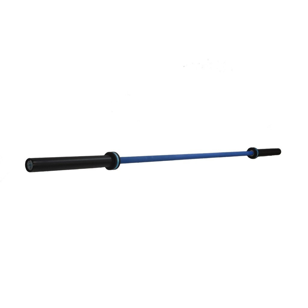 Barre Olympique Haltero musculation 15KG - Signature Bleu By Caco Emblême Cactus