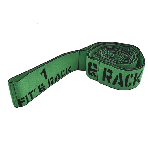 [FBA-001] Bande élastique tissu longue Fit' Band renforcement - XS à L (XS - Vert)