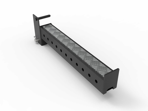 [BDS-080-N] Barre de Sécurité (Competition - 8cm x 8cm, Noire Grain Fin)