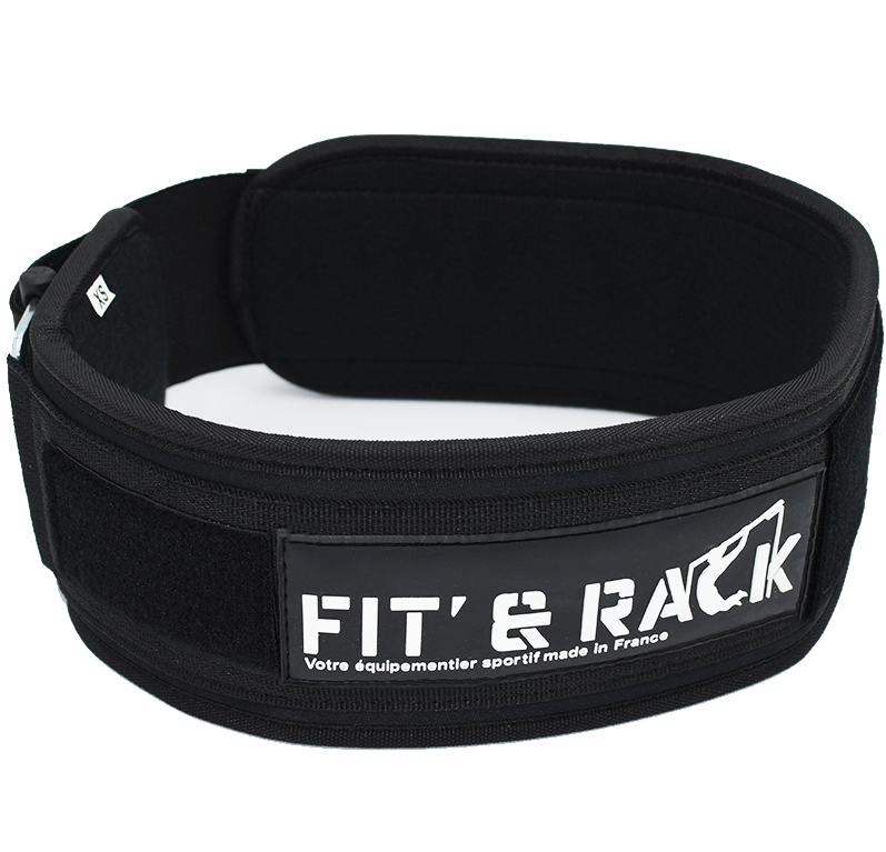 [CEW-001] Ceinture D'Haltérophilie - WOD (XS, Noir)