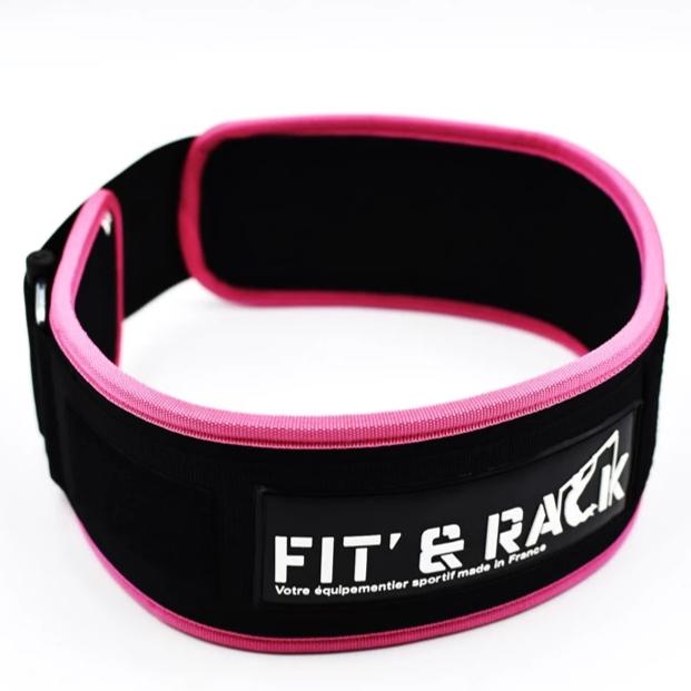 [CEW-006] Ceinture D'Haltérophilie - WOD (XS, Rose)