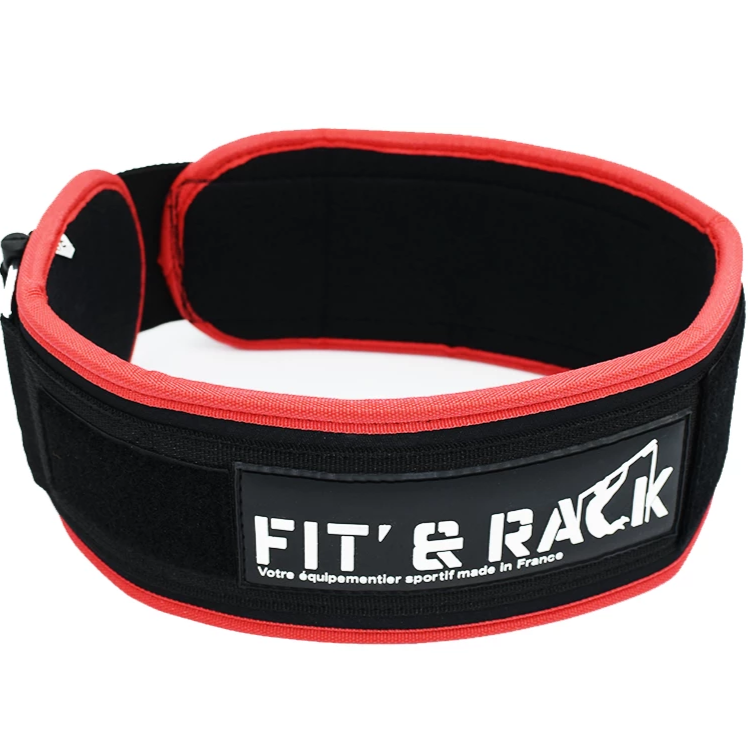 [CEW-002] Ceinture D'Haltérophilie - WOD (XS, Rouge)