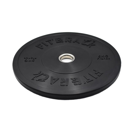 [POH-050] Poids Olympiques - Noir Mat - Home (5KG - Noir Ecriture Moulé)