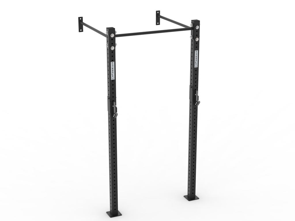 [RIC-003-N/N] Rack Nerios (Competition - 8cm x 8cm, Noire - Noire Grain Moyen, 2M40)