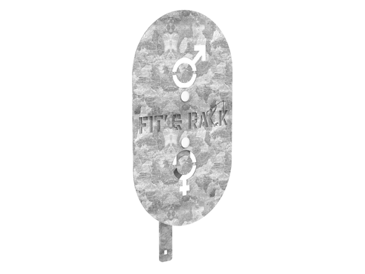 [CWB-020-G] Cible WallBall H/F (Galvanisation Brut)