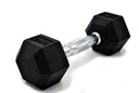 Haltère Hexagonale Poignée Chromée Dumbbell - 1 à 50 kg