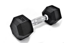 Haltère Hexagonale Poignée Chromée Dumbbell - 1 à 50 kg