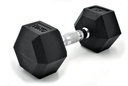 Haltère Hexagonale Poignée Chromée Dumbbell - 1 à 50 kg