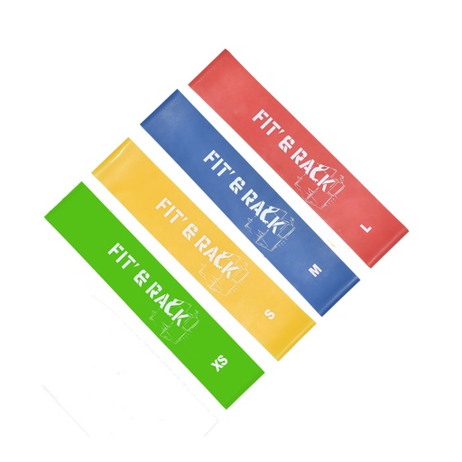 [EQL-100] Set 4 Mini Bandes Latex