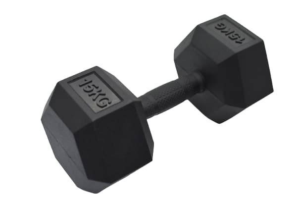 [HTH-150] Haltère Hexagonale Dumbbell Home - 2,5 à 30 kg (15KG)