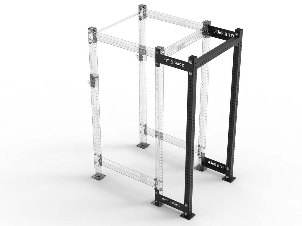 [EIC-001-N] Extension rack Ivaros (Noire - Noire Grain Moyen)