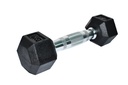 Haltère Hexagonale Poignée Chromée Dumbbell - 1 à 50 kg