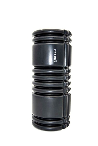 [RDM-002] Rouleau de Massage Lisse - Noir