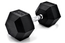 Haltère Hexagonale Poignée Chromée Dumbbell - 1 à 50 kg