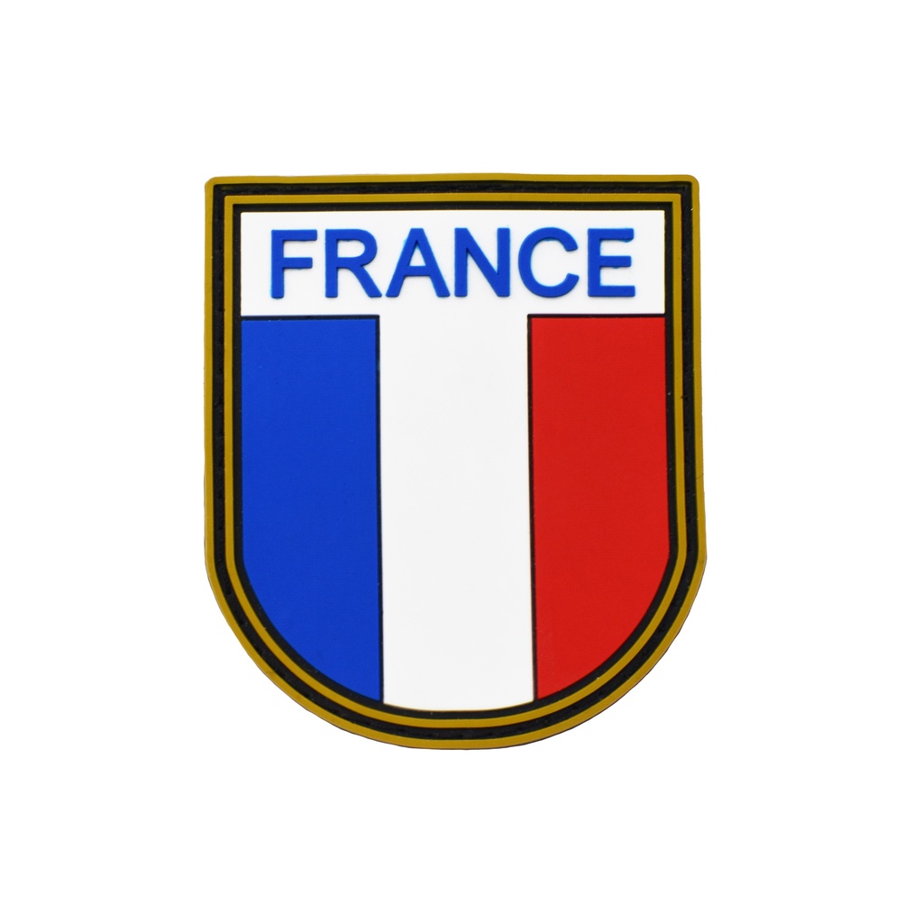 [PAT-004] Patch en caoutchouc - Blason France